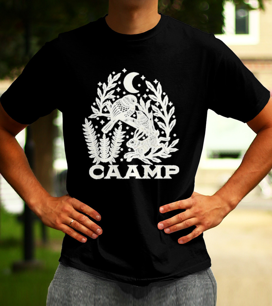 CAAMP Bird Moon Nature Scene T-Shirt