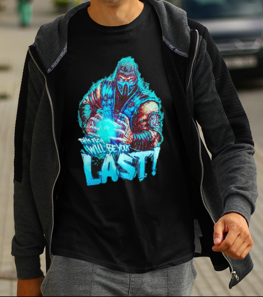 Sub Zero This Fight Will Be Your Last Mortal Kombat T-Shirt