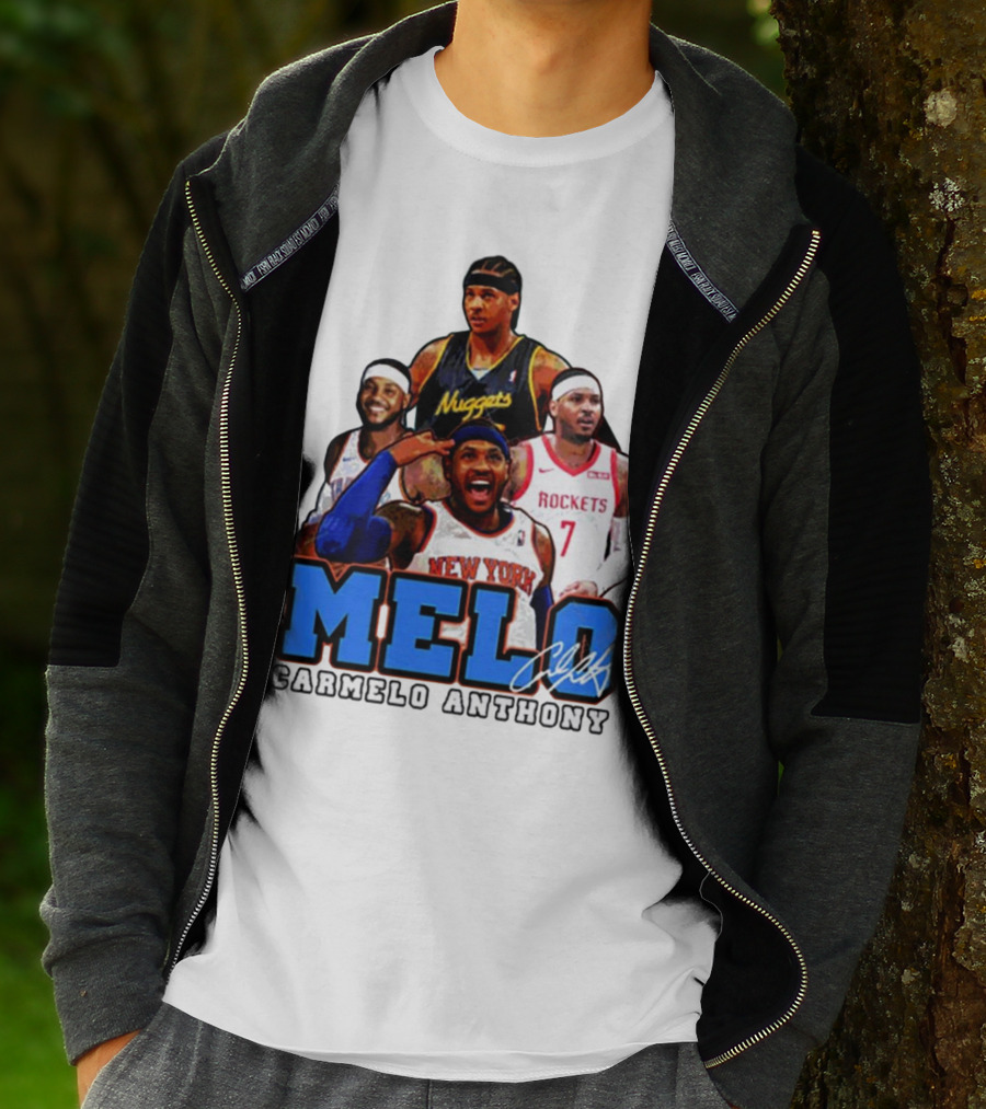 Carmelo Anthony Melo NYC New York Knicks Basketball KnicksTape T-Shirt