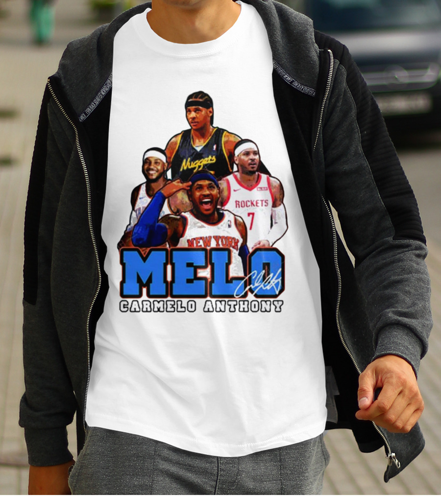 Carmelo Anthony Melo NYC New York Knicks Basketball KnicksTape T-Shirt