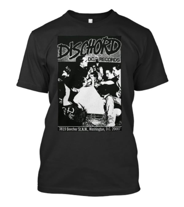 Dischord DC Records 3819 Beecher St NW Washington DC 20007 T-Shirt