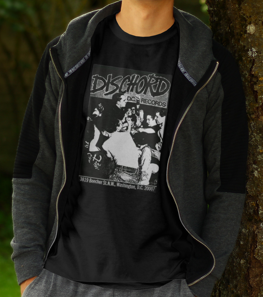 Dischord DC Records 3819 Beecher St NW Washington DC 20007 T-Shirt