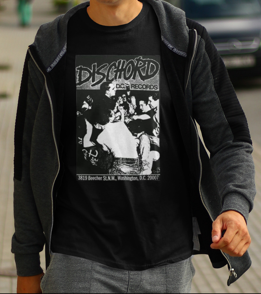 Dischord DC Records 3819 Beecher St NW Washington DC 20007 T-Shirt