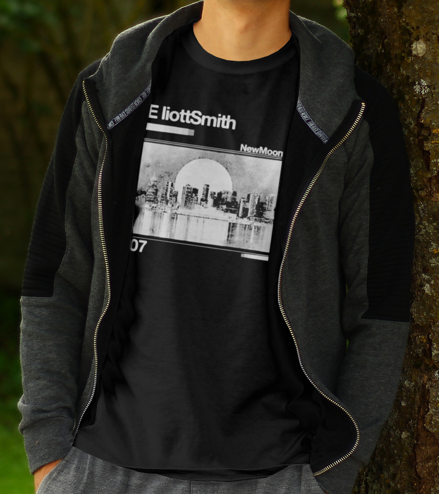 Elliott Smith New Moon 07 Skyline T-Shirt