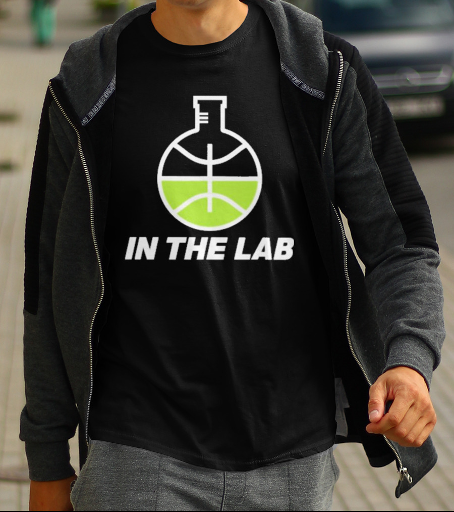 In The Lab Basketball Beaker T-Shirt