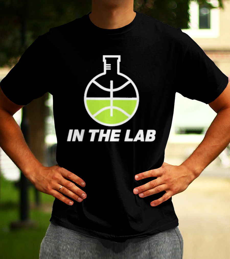 In The Lab Basketball Beaker T-Shirt