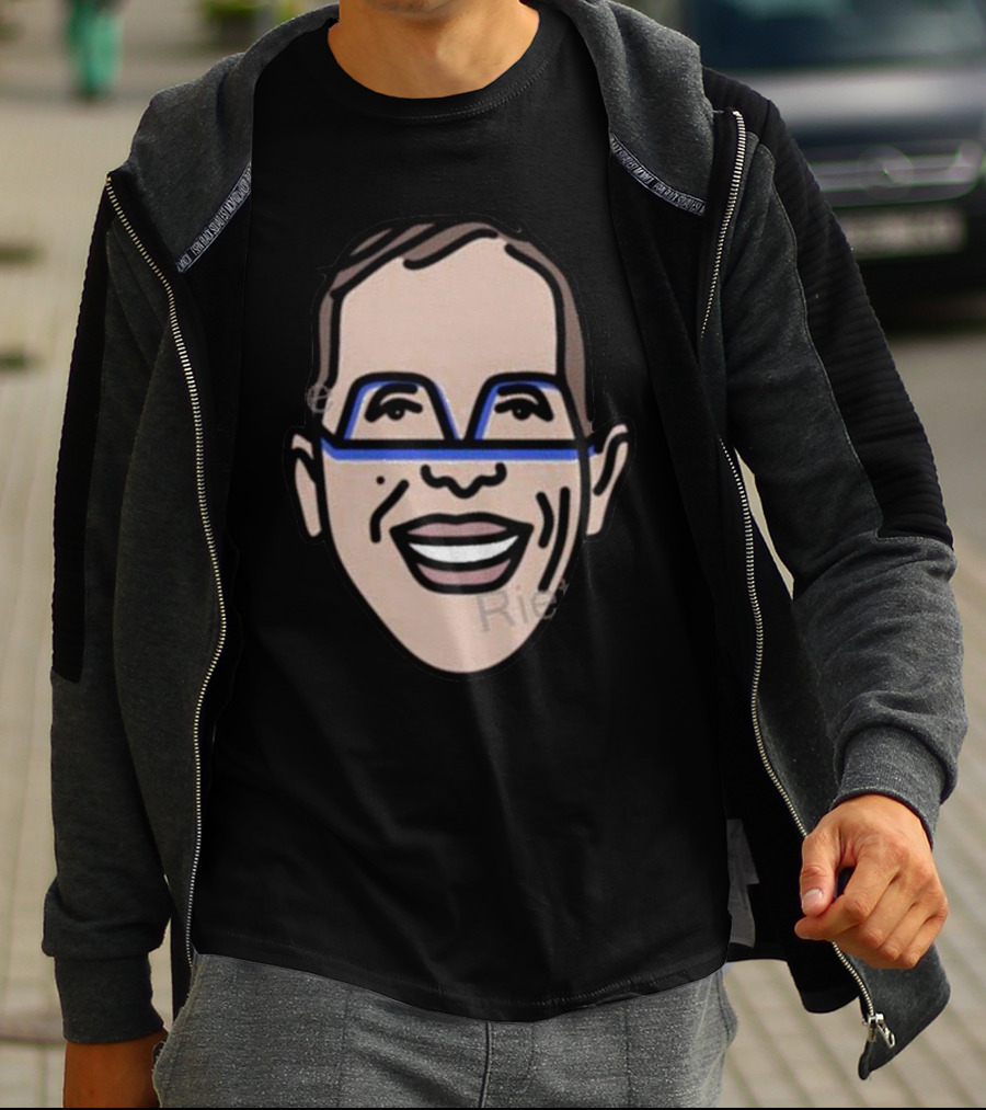 Mike Mongo Time Travelers Smiling Face T-Shirt