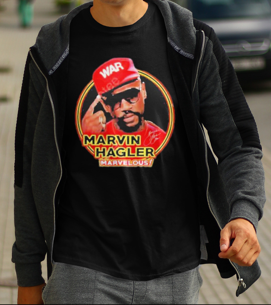 UFC Dustin Poirier Marvin Hagler War Marvelous T-Shirt