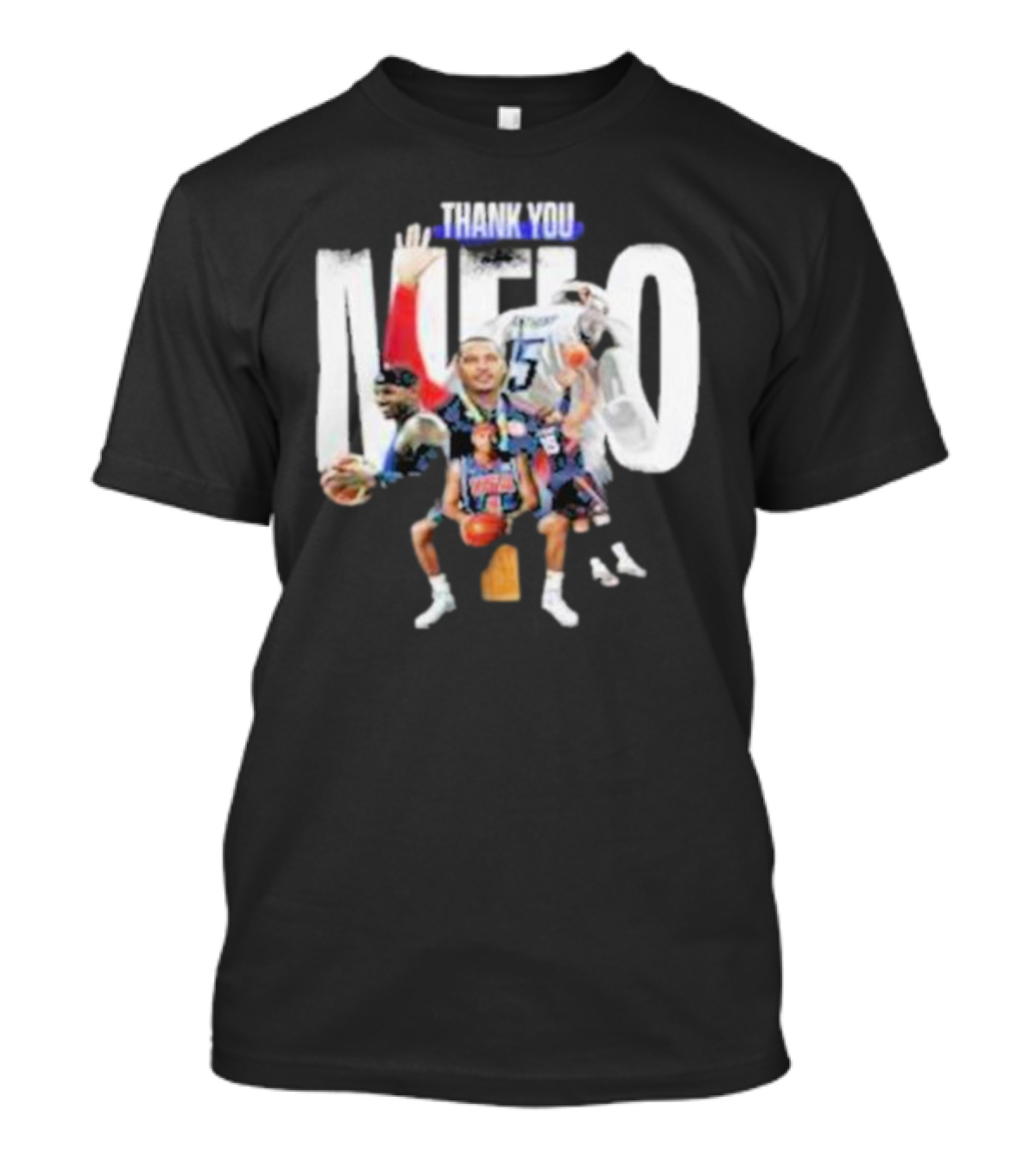 Thank You Melo Basketball Legend Carmelo Anthony T-Shirt