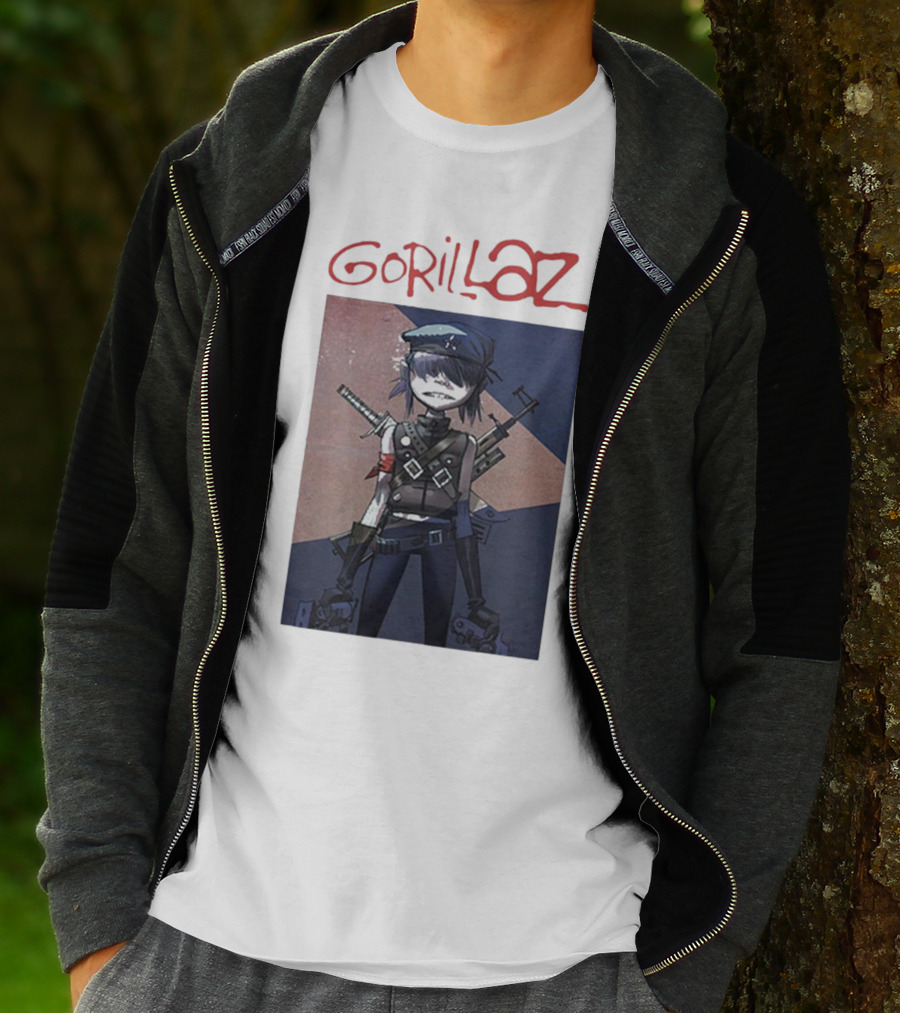 Timothee Chalamet Gorillaz Noodle Character T-Shirt