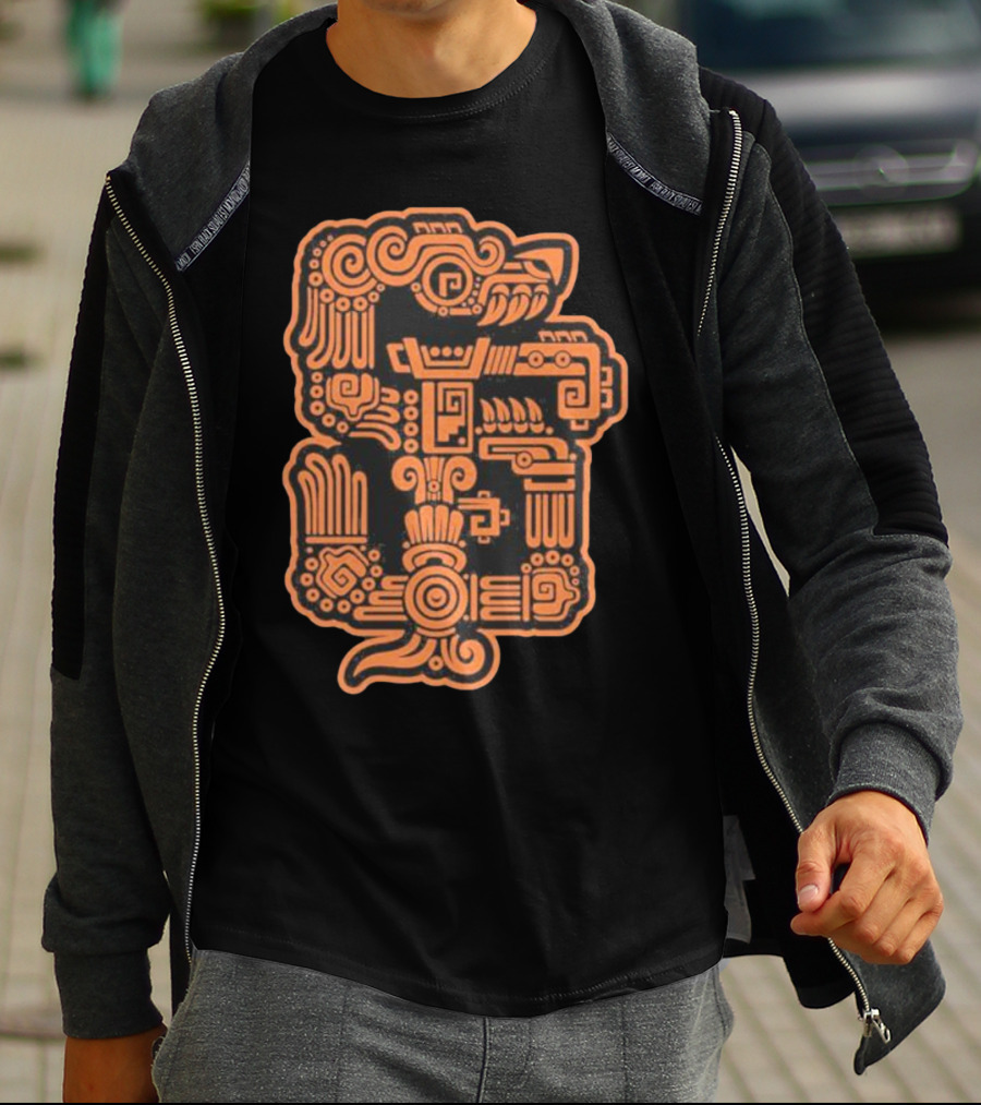 Aztec SF Giants Gigantes Tribal T-Shirt