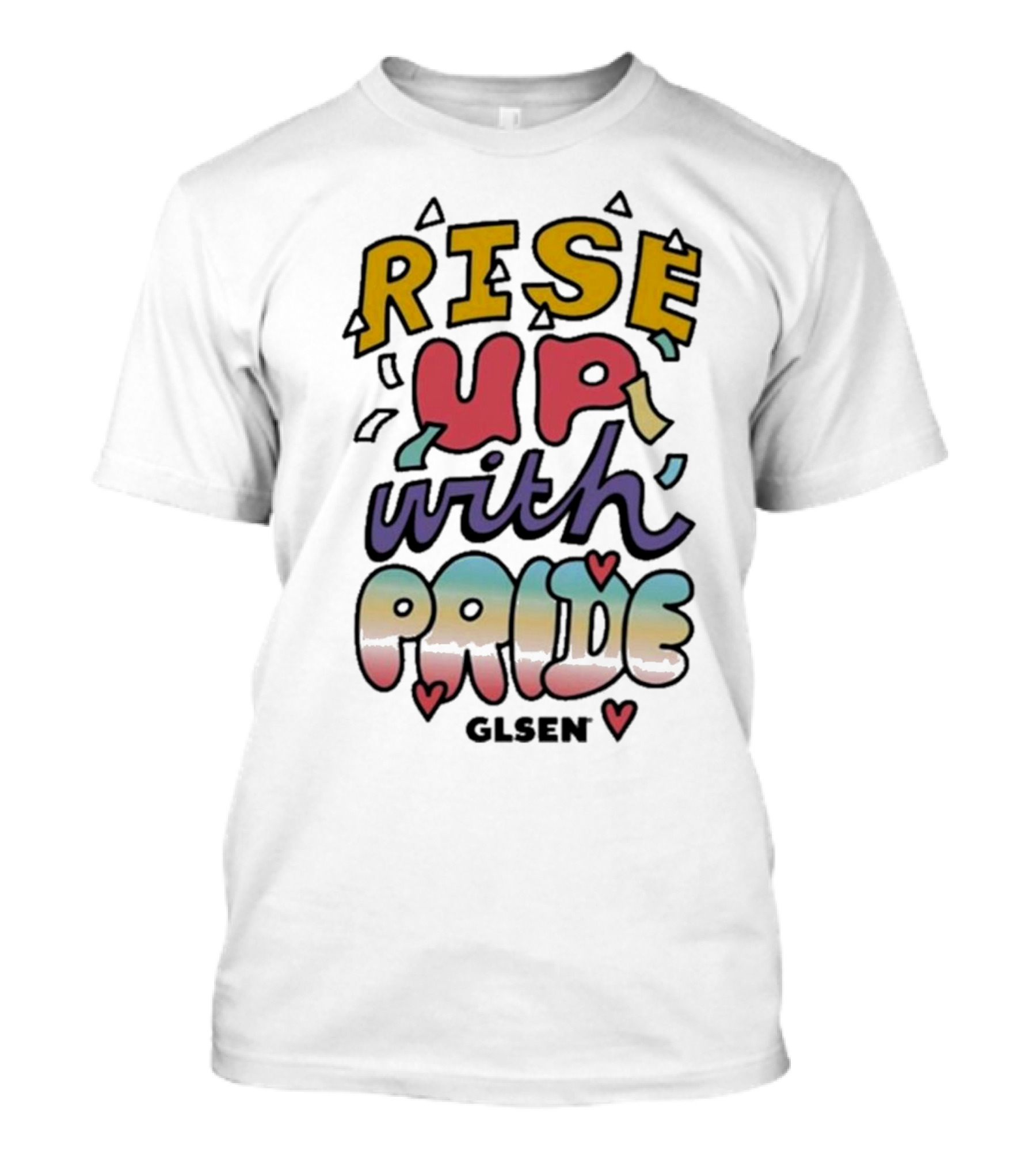 Glsen Rise Up With Pride Wilson Cruz T-Shirt