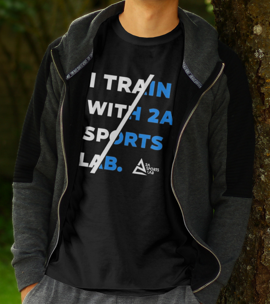 I Train With 2A Sports Lab 2A Sports Lab T-Shirt