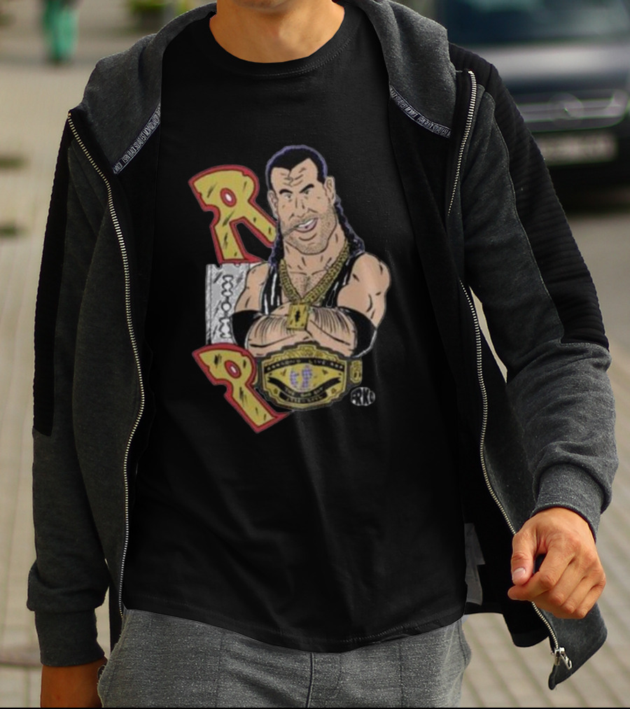 Razor Ramon Tribute The Bad Guy Rip Long Live T-Shirt
