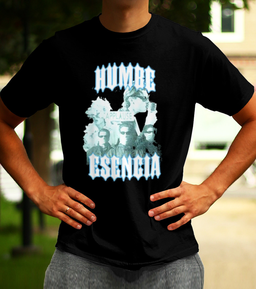 HUMBE APPLAUSE ESENCIA Vintage Aesthetic Collage T-Shirt