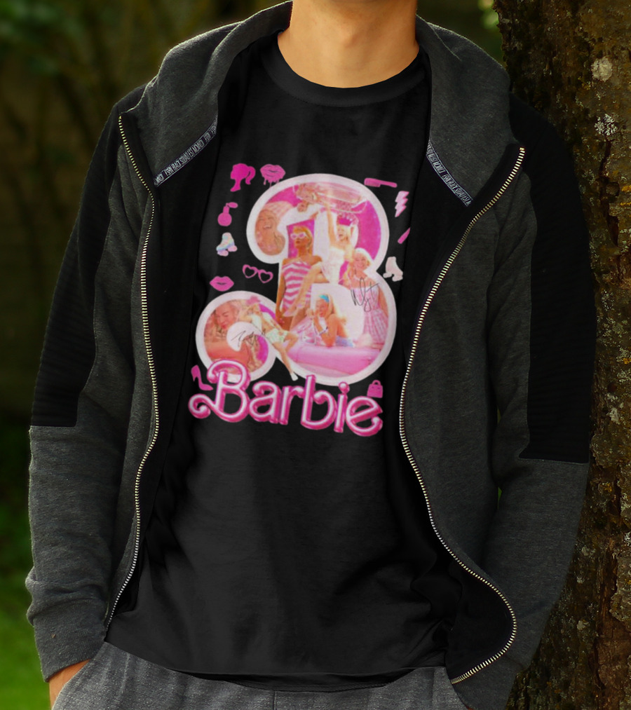 Barbie Pink Glam Fashion Icons Party T-Shirt