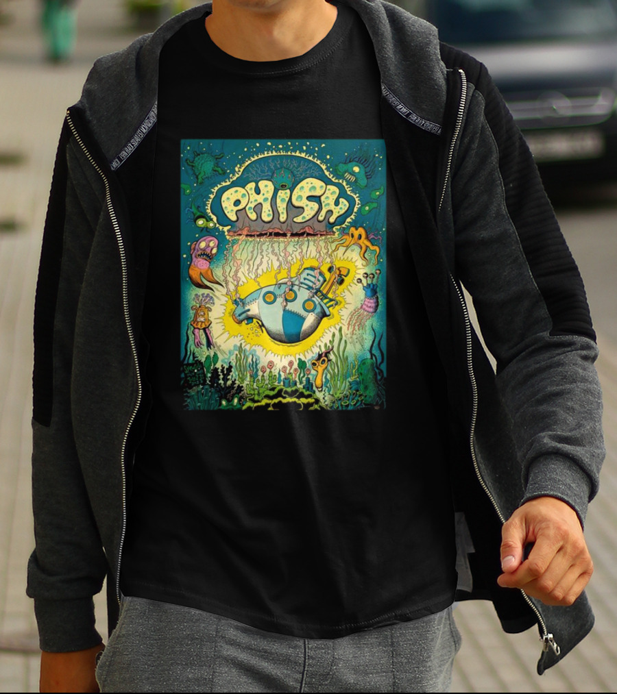 Phish Submarine Underwater Adventure Syracuse T-Shirt
