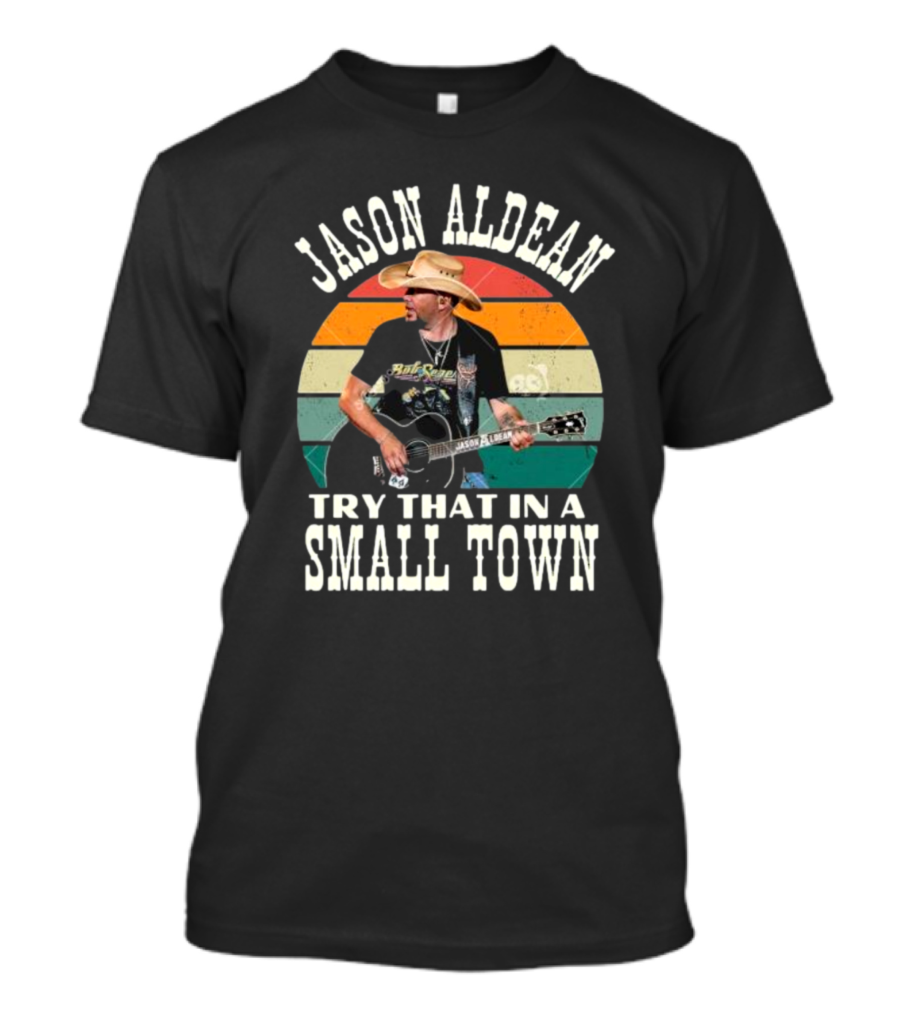 Jason Aldean Try That In A Small Town Vintage Country Music T-Shirt