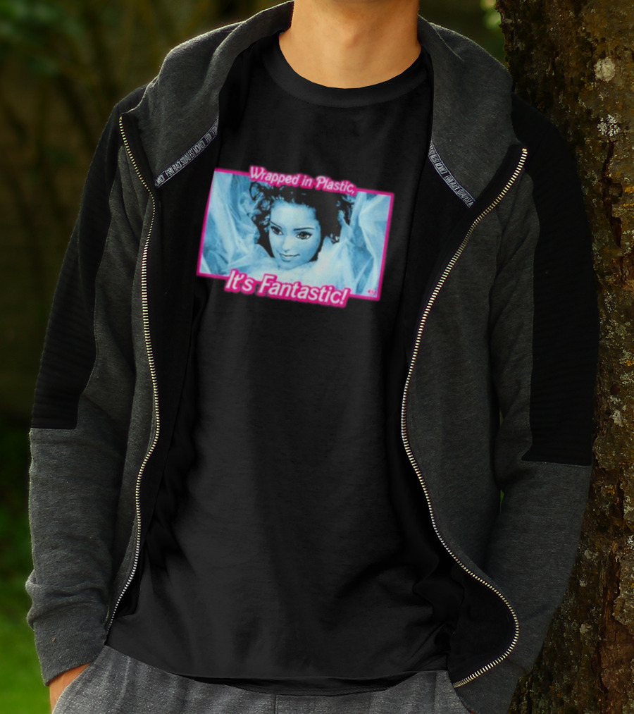 Barbie Wrapped In Plastic It's Fantastic Retro Style Photography T-Shirt