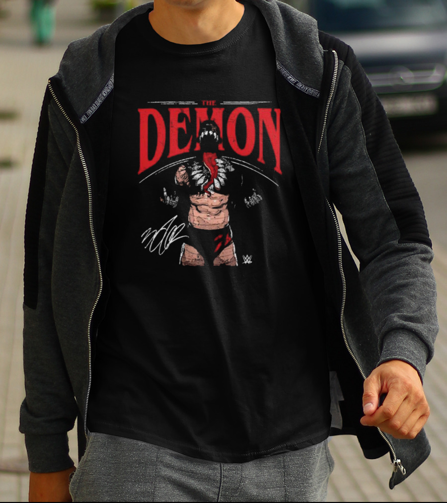 Finn Balor The Demon WWE Pose 500 Level Iconic T-Shirt