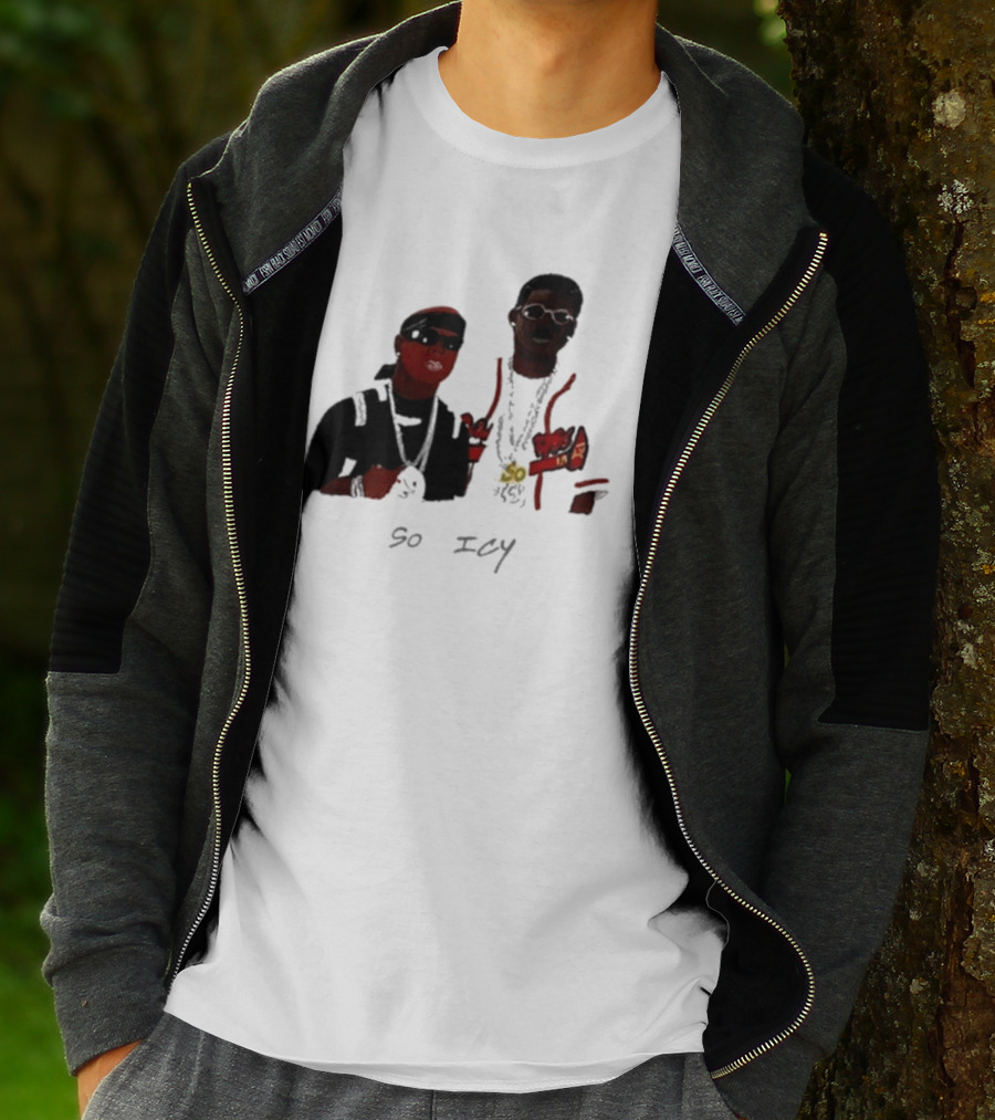 So Icy Wearing Teef Bling T-Shirt