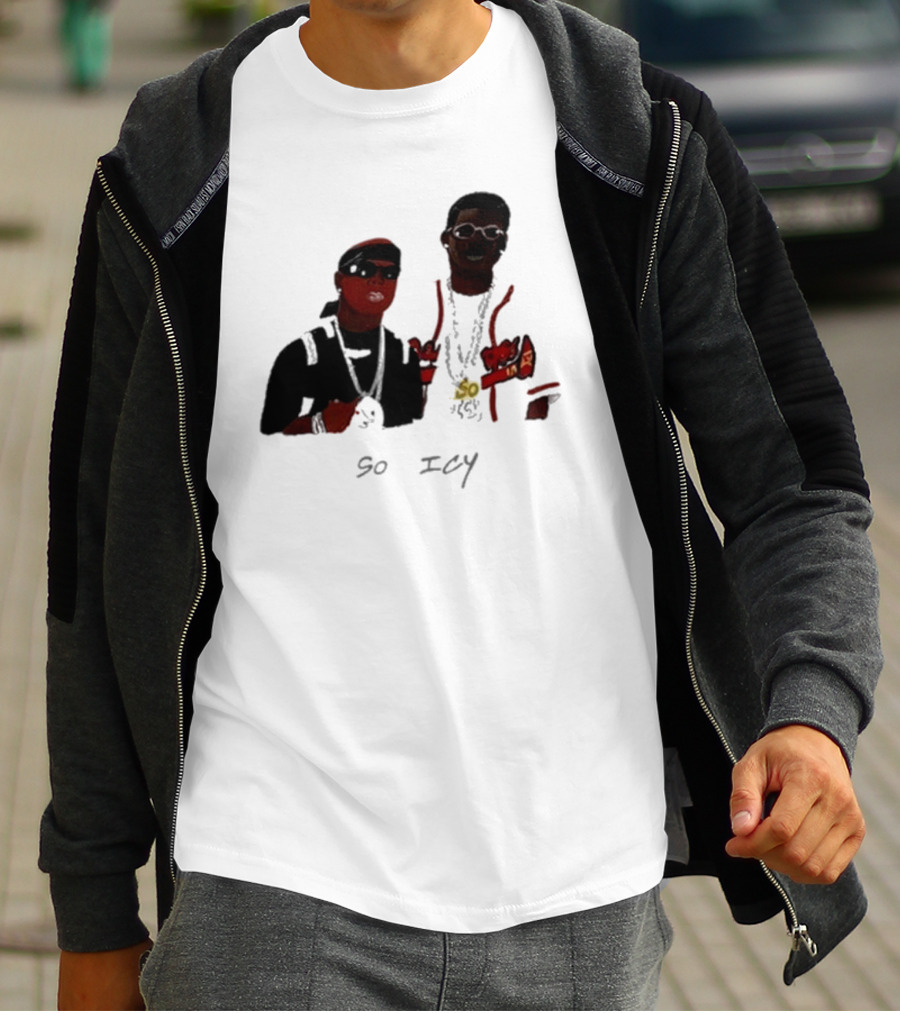 So Icy Wearing Teef Bling T-Shirt