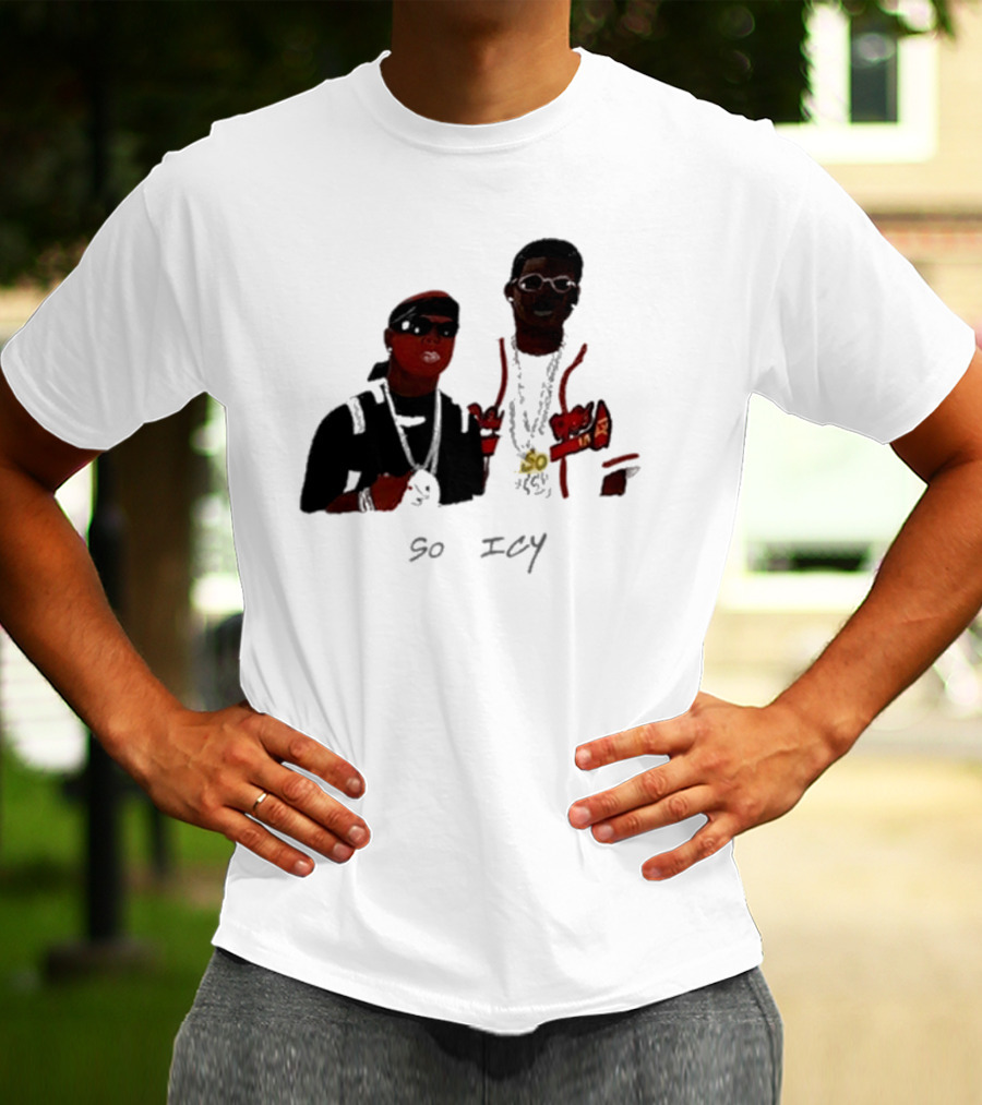 So Icy Wearing Teef Bling T-Shirt