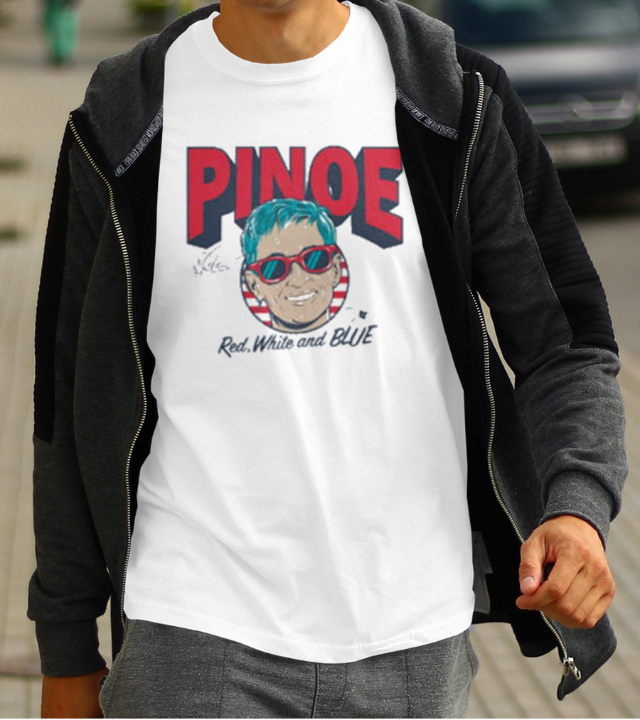 PINOE Red White And Blue T-Shirt