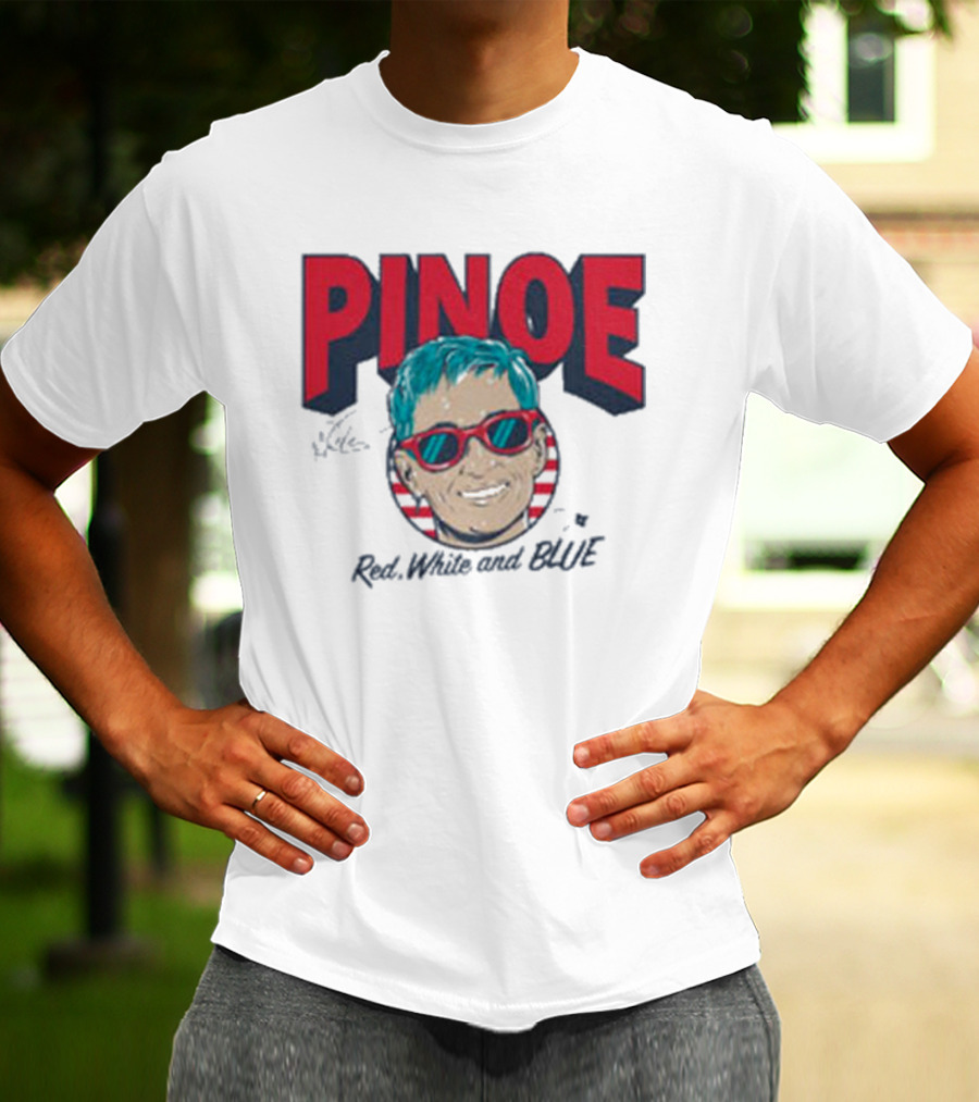 PINOE Red White And Blue T-Shirt