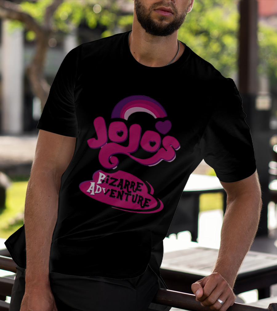 JoJo's Bizarre Adventure My Little Jojo Rainbow Hearts T-Shirt