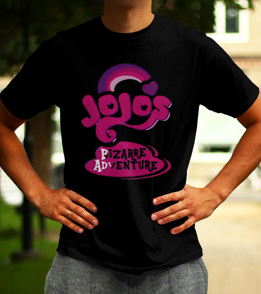 JoJo's Bizarre Adventure My Little Jojo Rainbow Hearts T-Shirt