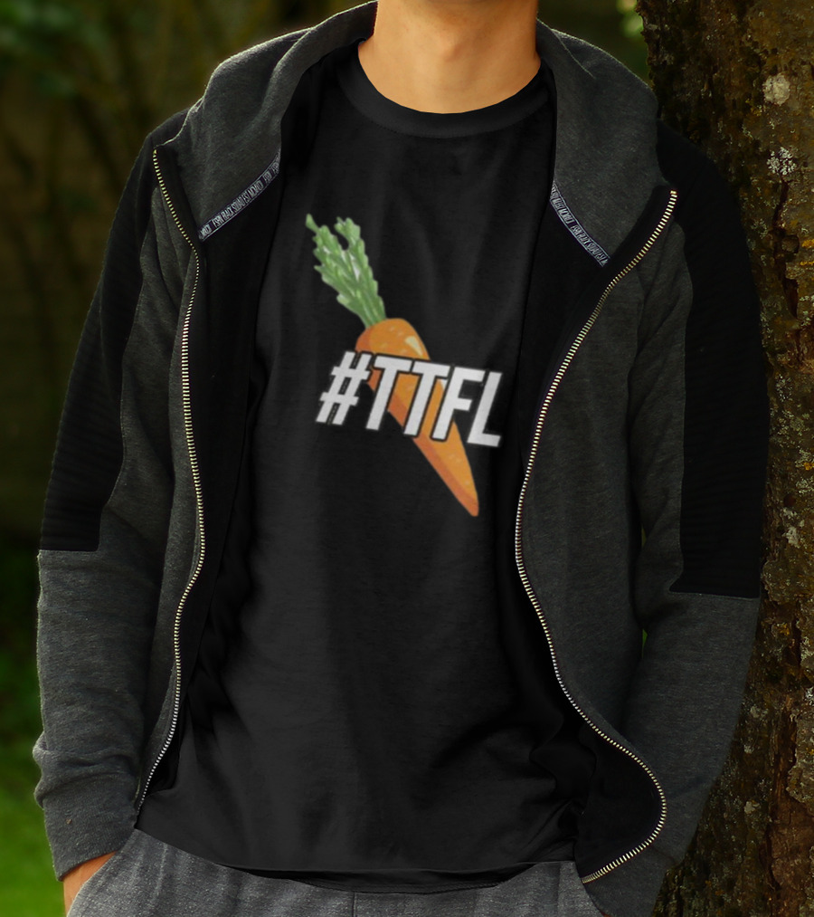 Trash Talk Carotte Hashtag TTFL Carrot T-Shirt