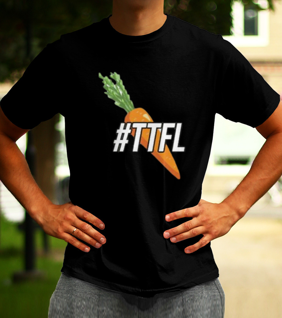 Trash Talk Carotte Hashtag TTFL Carrot T-Shirt