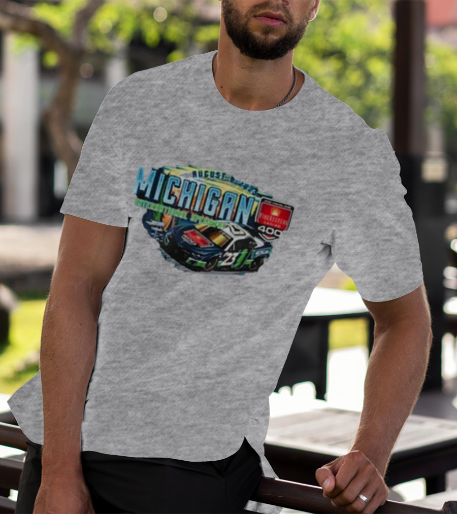 August Michigan International Speedway FireKeepers Casino 400 Race Car 23 T-Shirt