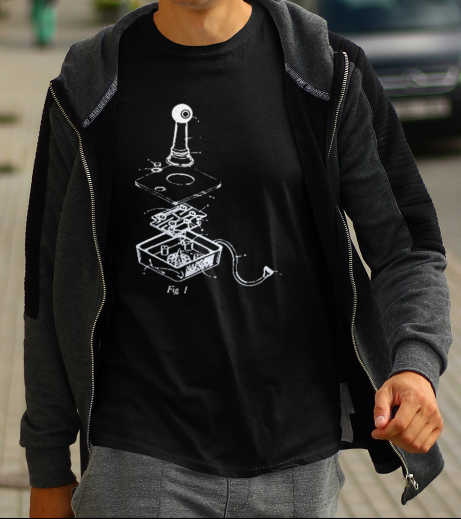 Hardshoppes Joy Stick Figure 1 Diagram T-Shirt