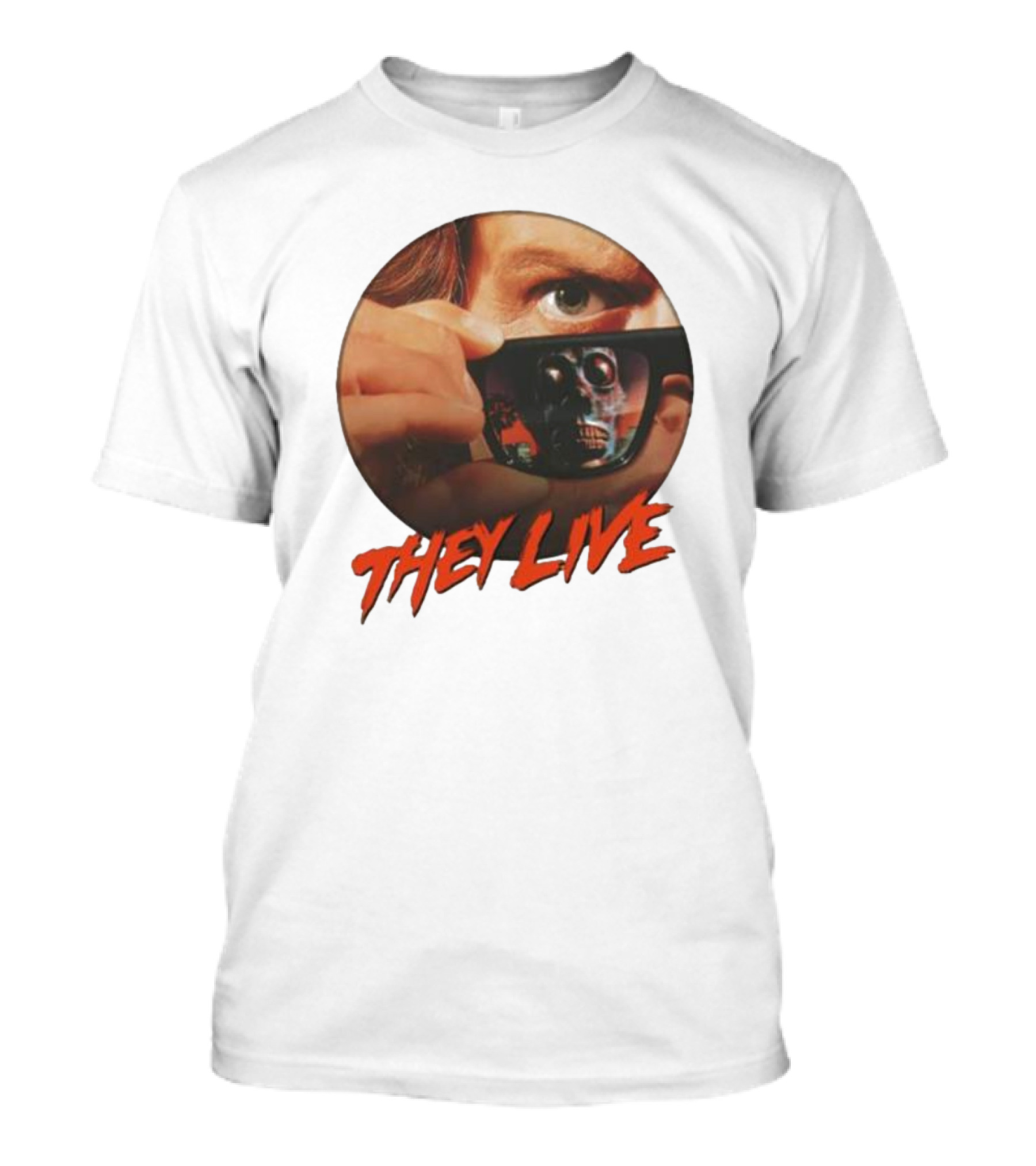 They Live Alien Sunglasses Meme Comedy T-Shirt
