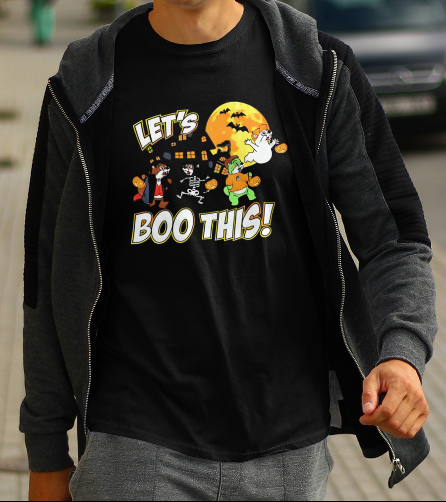 Buc-ee's Halloween Let's Boo This Full Moon Ghosts And Monsters T-Shirt