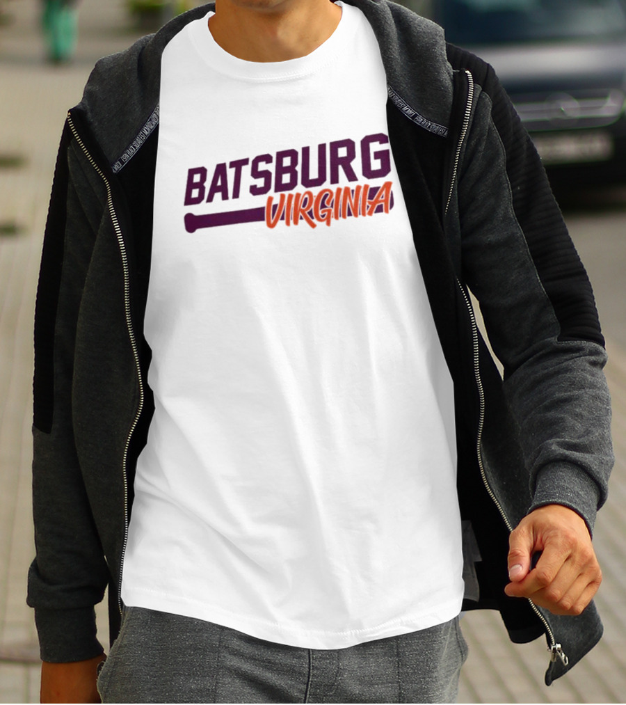 Batsburg Virginia Baseball Bat T-Shirt