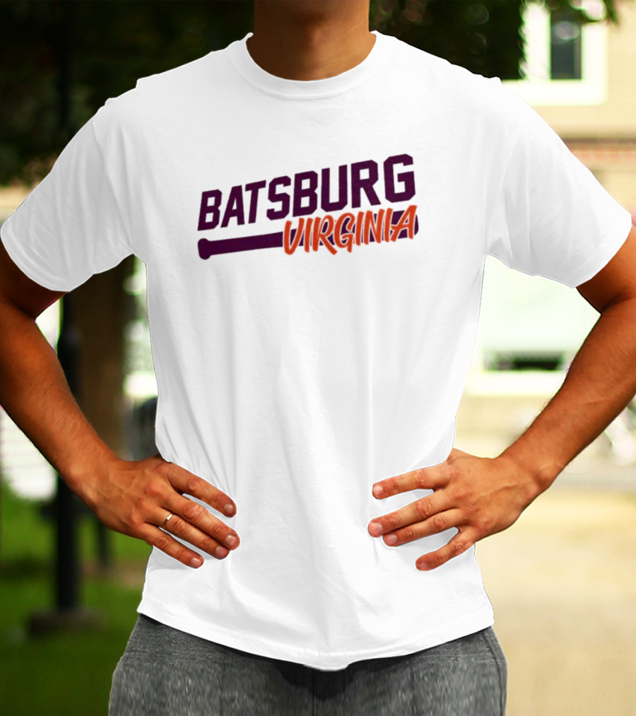 Batsburg Virginia Baseball Bat T-Shirt
