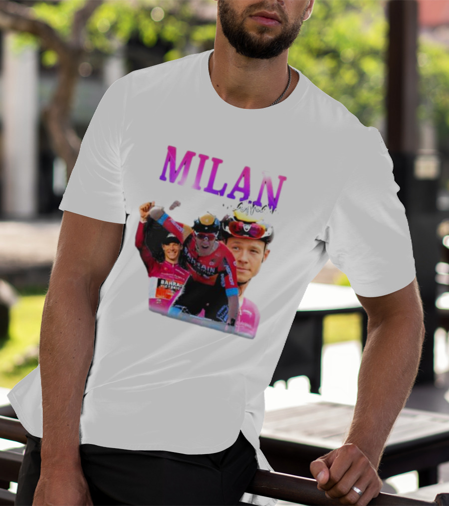 Milan Jonathan Bahrain Cycling Victory T-Shirt