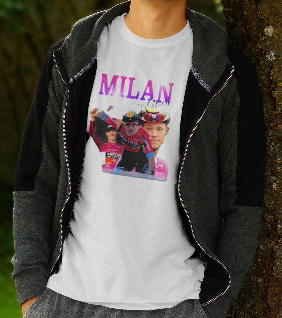 Milan Jonathan Bahrain Cycling Victory T-Shirt
