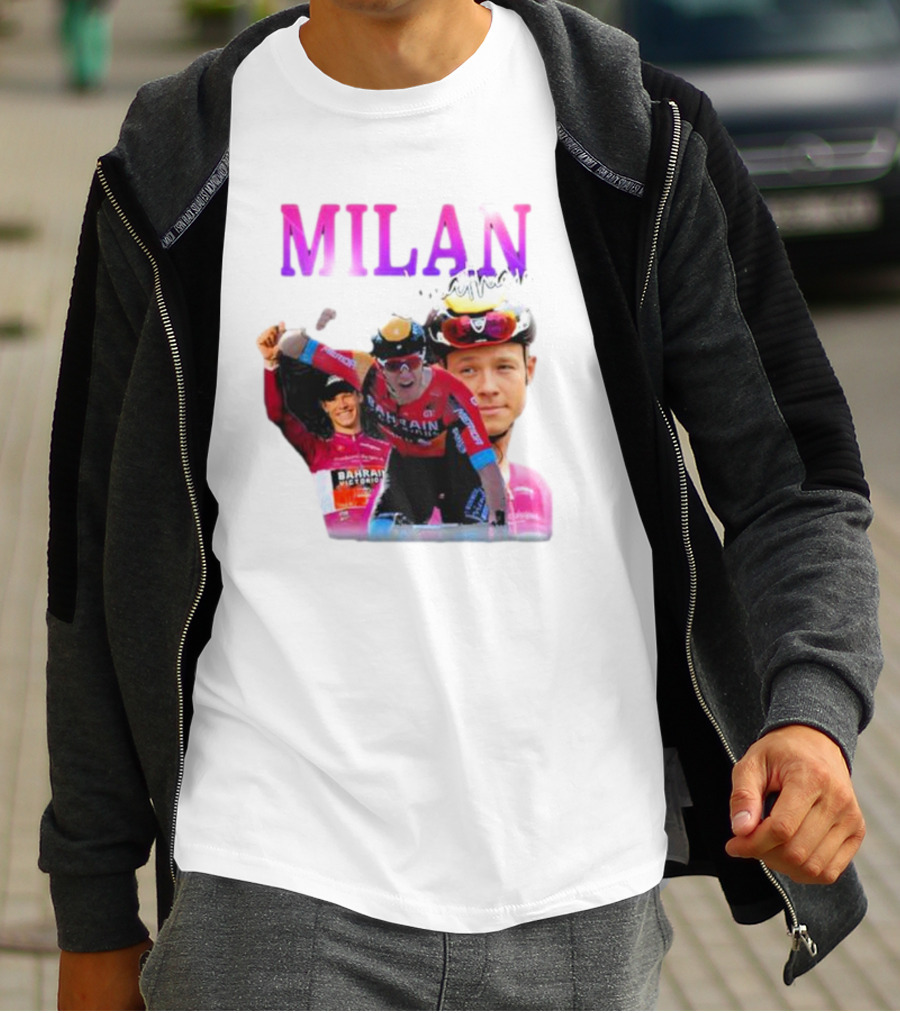 Milan Jonathan Bahrain Cycling Victory T-Shirt