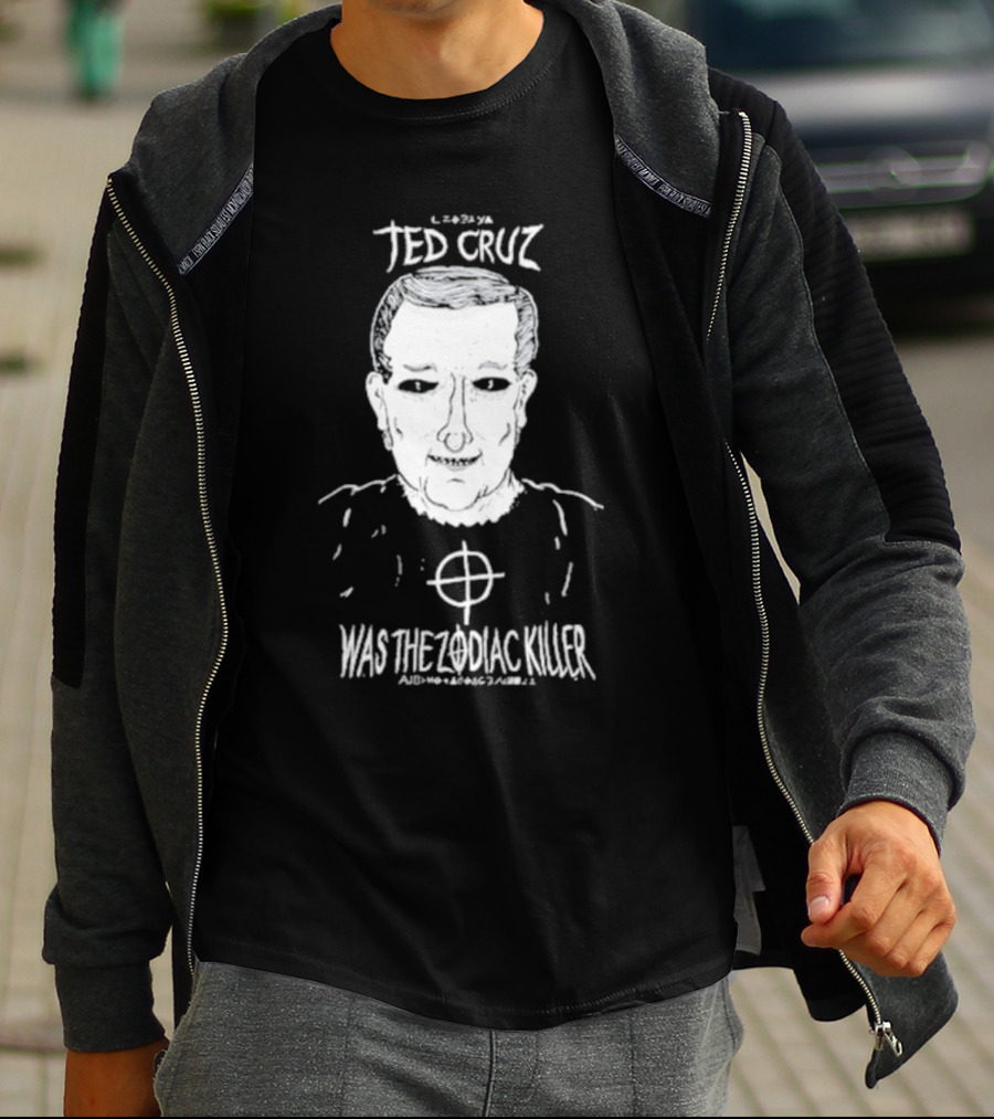 Ted Cruz Was The Zodiac Killer Drawing With Target T-Shirt