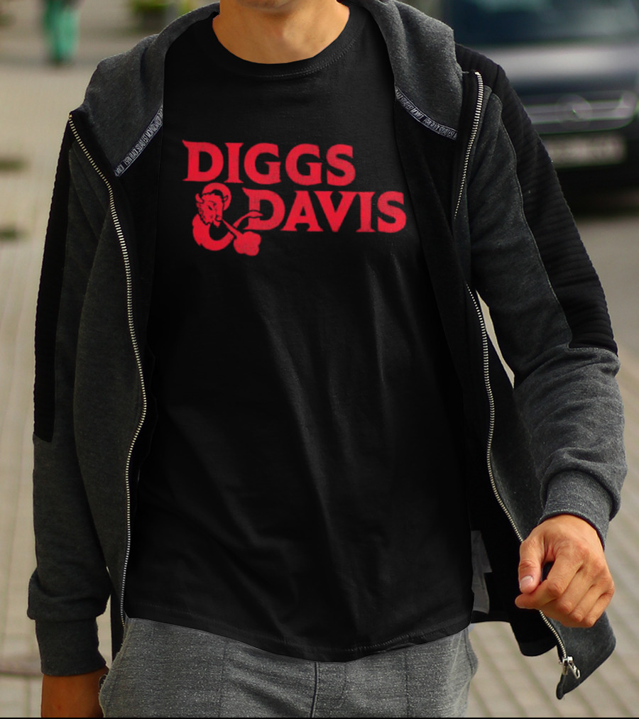 DIGGS DAVIS Scooby Doo Stranger Things T-Shirt