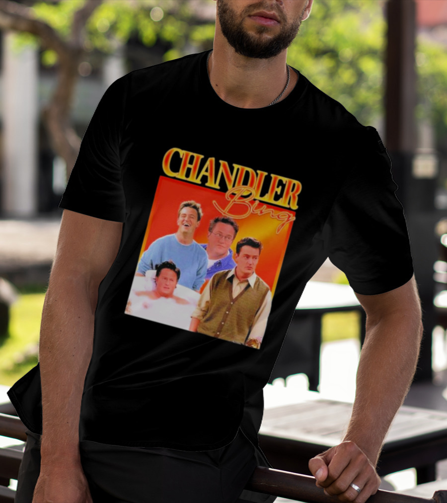 CHANDLER BING MADDNESS SHOP HOMAGE T-Shirt