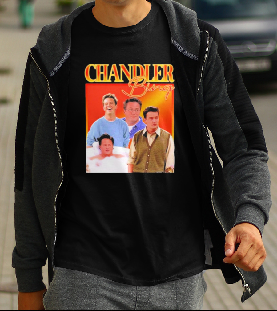 CHANDLER BING MADDNESS SHOP HOMAGE T-Shirt
