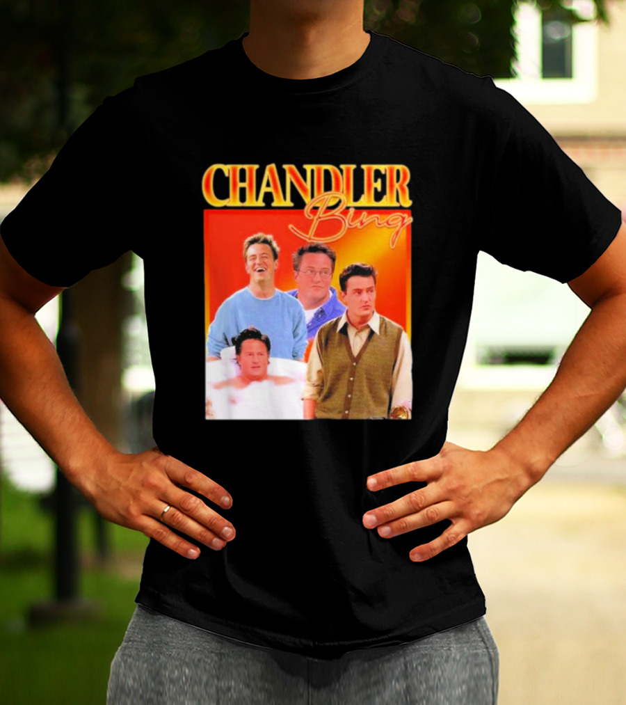 CHANDLER BING MADDNESS SHOP HOMAGE T-Shirt