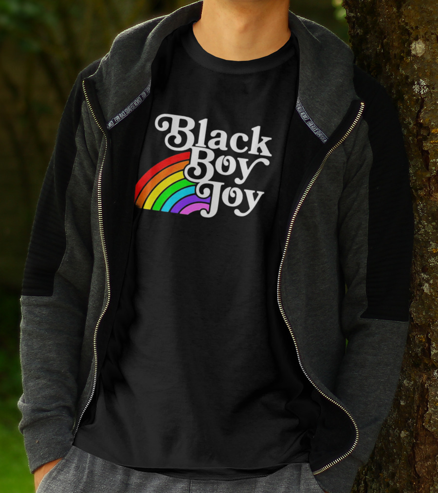 Whitley Gilbert Black Boy Joy Rainbow T-Shirt