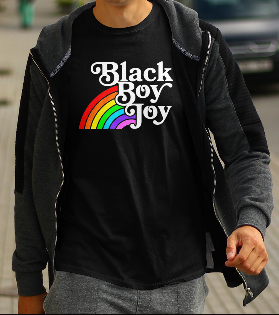 Whitley Gilbert Black Boy Joy Rainbow T-Shirt
