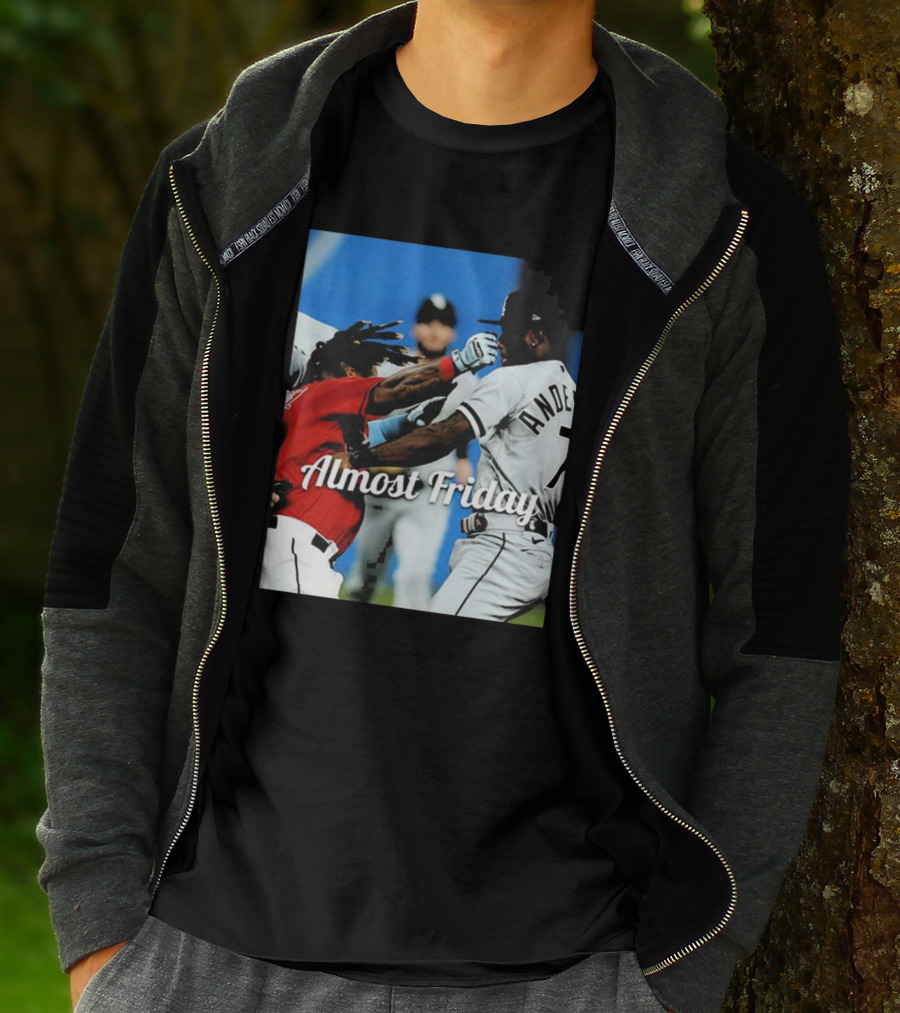 Almost Friday Baseball Knockout Action T-Shirt
